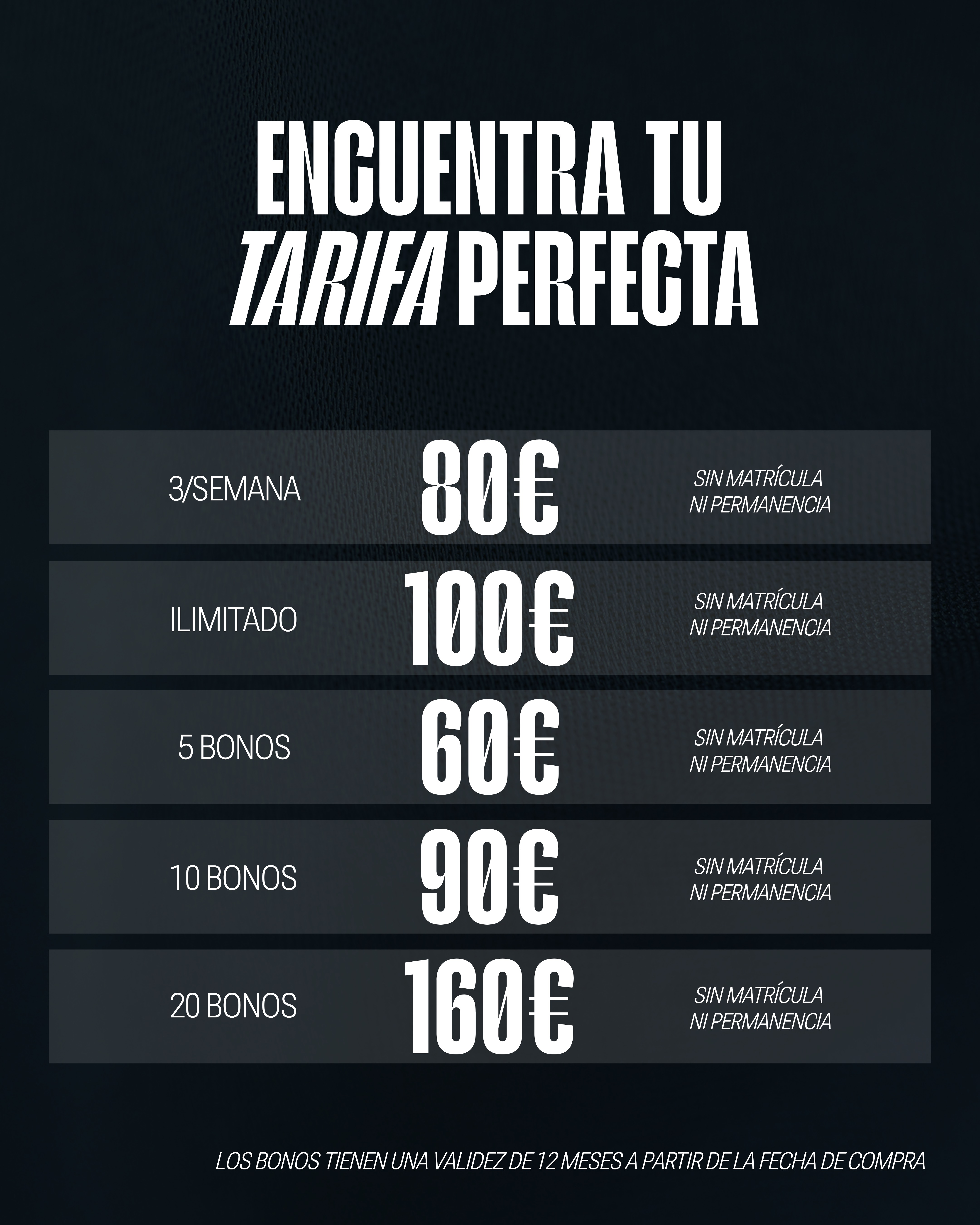 Encuentra tu tarifa perfecta