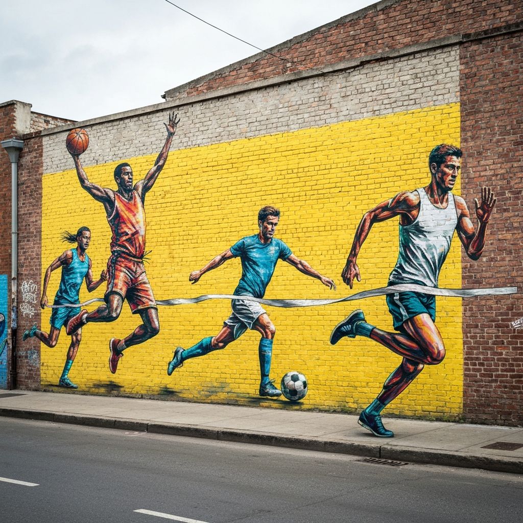 Arte urbano que inspira performance